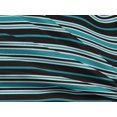 thumbnail image 4 of oneOone Rayonne Tissu Noir Rayures Matière de Robe Tissu Imprimé Tissu au Mètre 56 Pouces de Large, 4 of 4