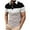 Black, variant on ZCFZJW Men's Striped Color Block Golf Shirt Work Dressy Casual Summer Short Sleeve Button Collared Athletic Workout T-Shirts Tops Navy M