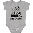 thumbnail image 3 of Inktastic Biking with Grandma Cycling Boys or Girls Baby Bodysuit, 3 of 5