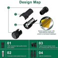 thumbnail image 3 of Conectores de cables para iluminación de paisajes: fácil instalación para focos de luces de jardín, 3 of 5