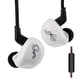 thumbnail image 1 of Auriculares KZ ZSR Kinboofi HiFi con 2 armaduras balanceadas y 1 controlador dinámico Blanco con micrófono, 1 of 3