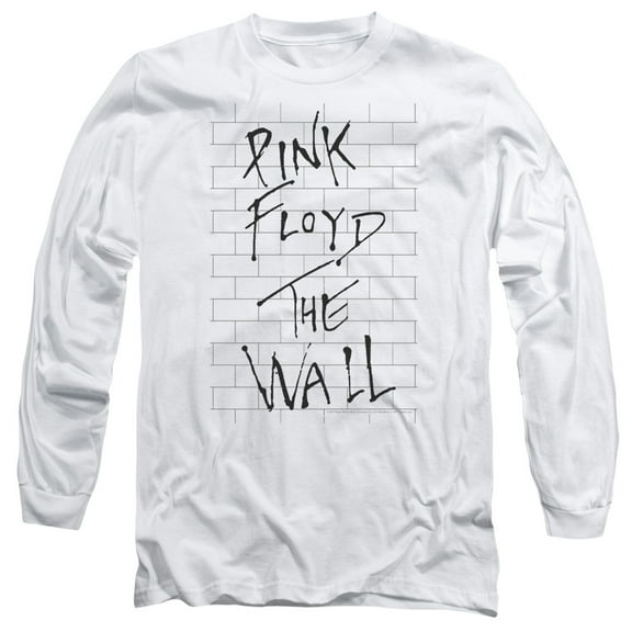 Roger Waters The Wall 2 Long Sleeve Adult 18/1 T-Shirt White