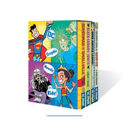 DC Graphic Novels for Kids Box Set 4, (Paperback)