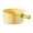 Yellow, variant on Kitchen Dual-Layer Draining Basket with Handle, 2 in 1 Vegetable Drain Basket, Multifunctional Fruit Colander Storage Container for Kitchen, Fridge, Picnic