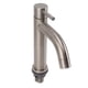 thumbnail image 2 of Grifo de cocina con un solo orificio, grifo de fregadero frío de acero inoxidable con manguera para baño, hogar, Hotel, caño doblado, 2 of 5