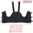 thumbnail image 2 of Faja de soporte para el pecho ORTONYX para esternón y tórax post cirugía, 2 of 8