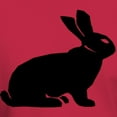 thumbnail image 3 of CafePress - Rabbit Dark T Shirt - Men's Classic Graphic Cotton T-Shirt, 3 of 4