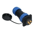 thumbnail image 4 of Conector A Prueba De Agua, Enchufe Industrial Cuadrado 4 Agujeros 2000 Miliohmios Resistencia De Aislamiento M28x1.5mm Para Equipo ANGGREK AJ1010, 4 of 8