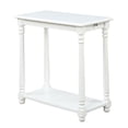thumbnail image 1 of Convenience Concepts Table d'Appoint de Canapé en Bois Regent de Style Campagnard Français, Blanc, 1 of 5