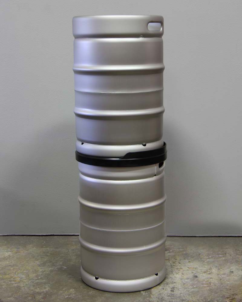 HalfBarrel Keg Stacker Safely Stack HalfBarrel Kegs (Most Common