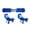 Blue-complete set, variant on Motorcycle Front Rear Adjustable Lowering Link Kits for 660R 700, 450, 200, 350