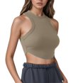 thumbnail image 1 of Lixiuxyad Cami Tank Tops Women's Tanks And For Everyday Wear Striped Ribbed Tank Top For Spring And Summer Perfect Pairing With Denim Jeans Comfortable And Easy To Clean, 1 of 5