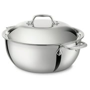 All-Clad D3 Stainless 3-ply Bonded Cookware, Dutch Oven, 5.5 quart