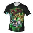 thumbnail image 3 of Yu-Gi-Oh Shirt 3d Printed T Shirt Crewneck Short Sleeve Top Tees For Mens, 3 of 6