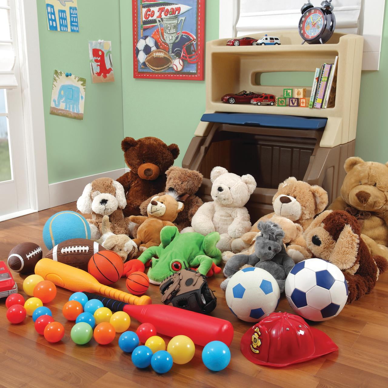 Step2 Lift Hide Kids Storage Bookcase and Toy Box Bangladesh Ubuy