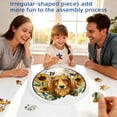 thumbnail image 3 of Acrylic Puzzles Suncatcher Window Hanging 83 Pieces Stained Glass Acrylic Puzzle Song Decoration For Women Men Mom Birthday Home Decor, 3 of 9