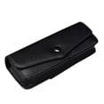 thumbnail image 2 of Glasses Case,Non Fold Reading & Glasses Case for Men Elderly Portable Belt Clip Holder with Leather Strap Design,Portable Anti-scratch Eyeglass Case for Women Men, 2 of 3
