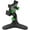Forest Green, variant on WeatherTech DeskFone Two View Universal Phone Holder for Flat Surfaces, Office, Kitchen, Nightstand - Graphite Billet Knobs