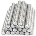 thumbnail image 1 of PinesC 6 20pcs 304 Stainless Steel Fully Threaded Rod Nails Silver Tone (6 x 50mm),, 1 of 5