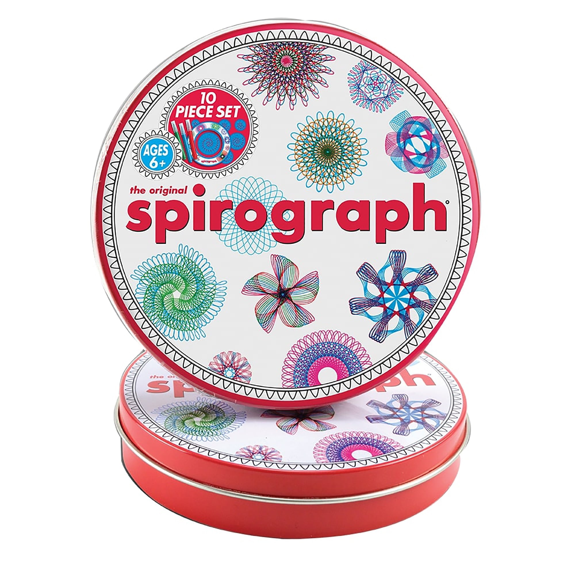 Spirograph Deluxe Design Set NEW 45 Piece Drawing Art Kit Storage Case Paper Pen 