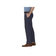thumbnail image 2 of Haggar Men's Cool 18® Pro Solid Flat Front Pant Straight Fit HC00285, 2 of 7