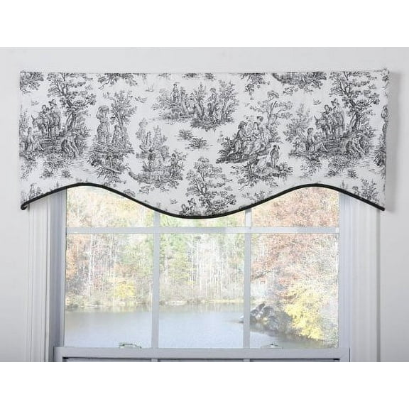 Victor Mill Jamestown Shaped Valance