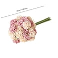 thumbnail image 3 of YOHAVEN Realistic Silk Hydrangea Floral Bouquet With Stems For Elegant Home Decor, Wedding Centerpieces, Table Displays, Long‑Lasting Non‑Fading Blooms, Flexible Stems For DIY Arrangements, 3 of 3