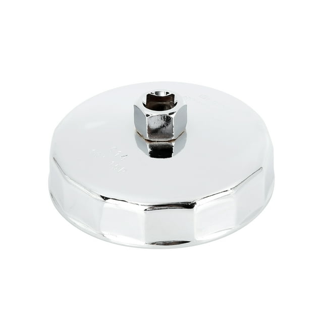 102mm Diámetro Interno 15 Ranuras Llave de Cartucho Filtro de Aceite 13mm Eje Cuadrado