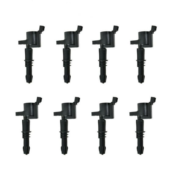 TRQ Ignition Coil Kit Set of 8 for Ford Lincoln Mercury Pickup Truck 4.6 5.4 V8 ICA61449 Fits select: 2004-2008 FORD F150, 2005-2008 FORD F250