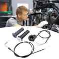 thumbnail image 2 of 22mm Twist Throttle Grips Cable for 2-Stroke 80/60/50cc Bike Motorcycle Accelerator Handle Assembly, 2 of 7