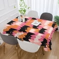 thumbnail image 5 of 60x90 Inch Tablecloth Polyester Square Tablecloth for Home Kitchen Dinner Decor Orange and Black Bats, 5 of 9