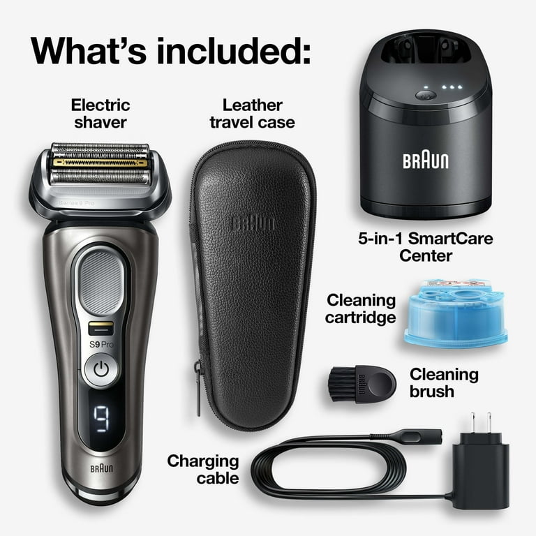 メンズシェーバー BRAUN - BRAUN Series9 Braun Series 9 Pro 9465cc Wet Dry Rechargeable Portable