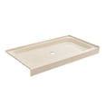thumbnail image 3 of Voltaire 60" x 30" Single-Threshold, Center Drain, Shower Base in Biscuit, 3 of 7