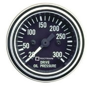 Tectran 95-2207 Engine Oil Pressure Gauge   Chrome Bezel, 5 100 Psi,