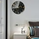 thumbnail image 3 of Elegante reloj de pared redondo con estampado de mármol decorativo, reloj silencioso analógico s pulgadas para el hogar, Negro Sunnimix Reloj de pared, 3 of 7