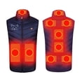 thumbnail image 3 of QATAINLAV Prime Big Deal DaysHeated Vest for Womens and Mens Smart Lightweight Electric Heating Vest Winter Warming Slim Fit Vest (Battery Not Included) Blue M, 3 of 7
