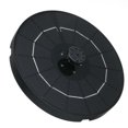 thumbnail image 4 of Moyic Fuente Panel Solar fuente de agua bomba 5 luces LED jardín patio trasero decoración al aire libre 2021 nuevo Jardín y Patio 1800 mAh Moyic HA004896-01B, 4 of 6