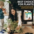 thumbnail image 3 of Compressed Coco Coir Block 10 Pounds, Natural Seed Starter with Low EC and pH Balance, Enhance Root Growth in Herbs, Flowers, and House Plants, Organic with High Expansion - by Vivlly, 3 of 5