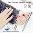 thumbnail image 5 of 2 pcs stainless steel nail files for natural nails professional nails, 5 of 5