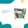 thumbnail image 5 of Silla Alta Periquera MILO 3 En 1 - Verde, 5 of 5