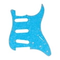 thumbnail image 1 of Plaque de Protection Colorée en Celluloïd 11 Trous pour Guitares Sss Perle Bleue Shenzhuyue, 1 of 8