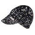 thumbnail image 3 of Comeaux Caps Bonnet de Soudage Réversible Bandana Noir Taille 7 7/8, 3 of 4
