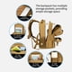 thumbnail image 2 of Bolsa de dos hombros Mochila multifuncional para acampar, mochila de montañismo y senderismo al aire libre de gran capacidad, 2 of 8