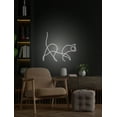thumbnail image 3 of Handmadetneonsign Cat Neon Signs, Cute Cat Led Signs, Pet Lover Gifts, Neon Lights For Wall, Bedroom Decor, Animal Line Art, Wall Décor, 3 of 5