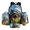 Steam Train, variant on ZUXONGSY Tractor Print Boys Girls School Bag Set 4 Pcs Backpack with Lunch Box Pencil Case and Water Bottle Holder, Middle School Student Schoolbag Bookbag Set