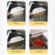 thumbnail image 3 of Tazón Colador para Lavadora de Arroz, Colador para Lavadora de Frutas de Plástico con Manejar y Deflector de Drenaje, Cesta de Drenaje Multifuncional Verde, 3 of 5