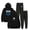 black, variant on Jey Uso Yeet Merch Logo Hoodie Casual Set Pocket Drawstring Hoodie Men's and Women's Sportswear Strap Sweatpants