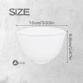 thumbnail image 2 of Juego de cuencos para mezclar mascarillas FERCAISH Silicone White (4 unidades), 2 of 7