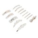 thumbnail image 4 of 13 piezas de pinzas para el cabello con perlas, pasadores decorativos de perlas falsas, horquillas grandes para el cabello, accesorios elegantes para e, 4 of 15