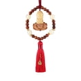 thumbnail image 2 of jifeng Cars Rearview Mirror Pendant Decoration Buddha Statue Hanging Ornament Accessory, 2 of 9